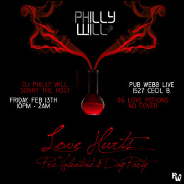Love Hurts featuring DJ Philly Will