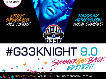 Philly Music Room Presents #G33kNight 9.0
