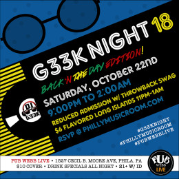 Philly Music Room Presents #G33kNight